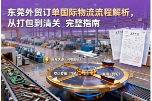 东莞外贸订单国际物流流程解析,从打包到清关完整指南