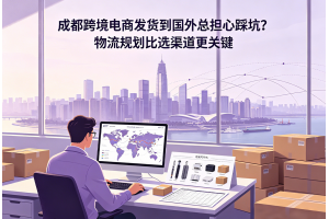 成都跨境电商发货到国外总担心踩坑?物流规划比选渠道更关键