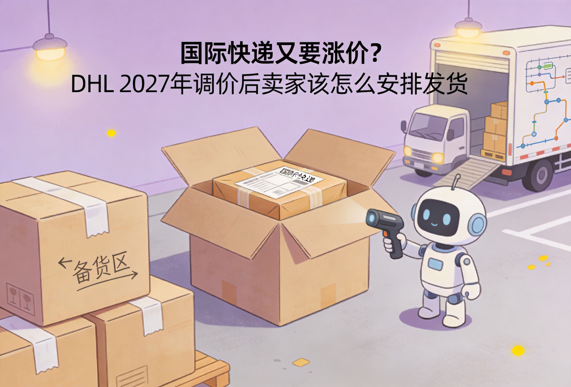 国际快递又要涨价？DHL 2027年调价后卖家该怎么安排发货