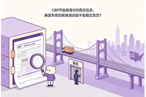 CBP开始核查IOR真实信息，美国专线包税渠道还能不能稳定发货？