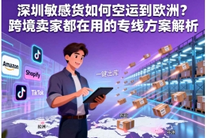 深圳敏感货如何空运到欧洲?跨境卖家都在用的专线方案解析
