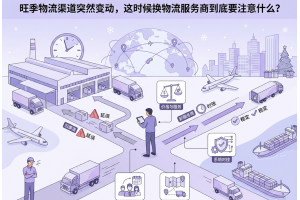 旺季物流渠道突然变动，这时候换物流服务商到底要注意什么？
