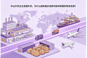 中山外贸企业发国外货，为什么越来越多选择对接深圳国际物流资源？