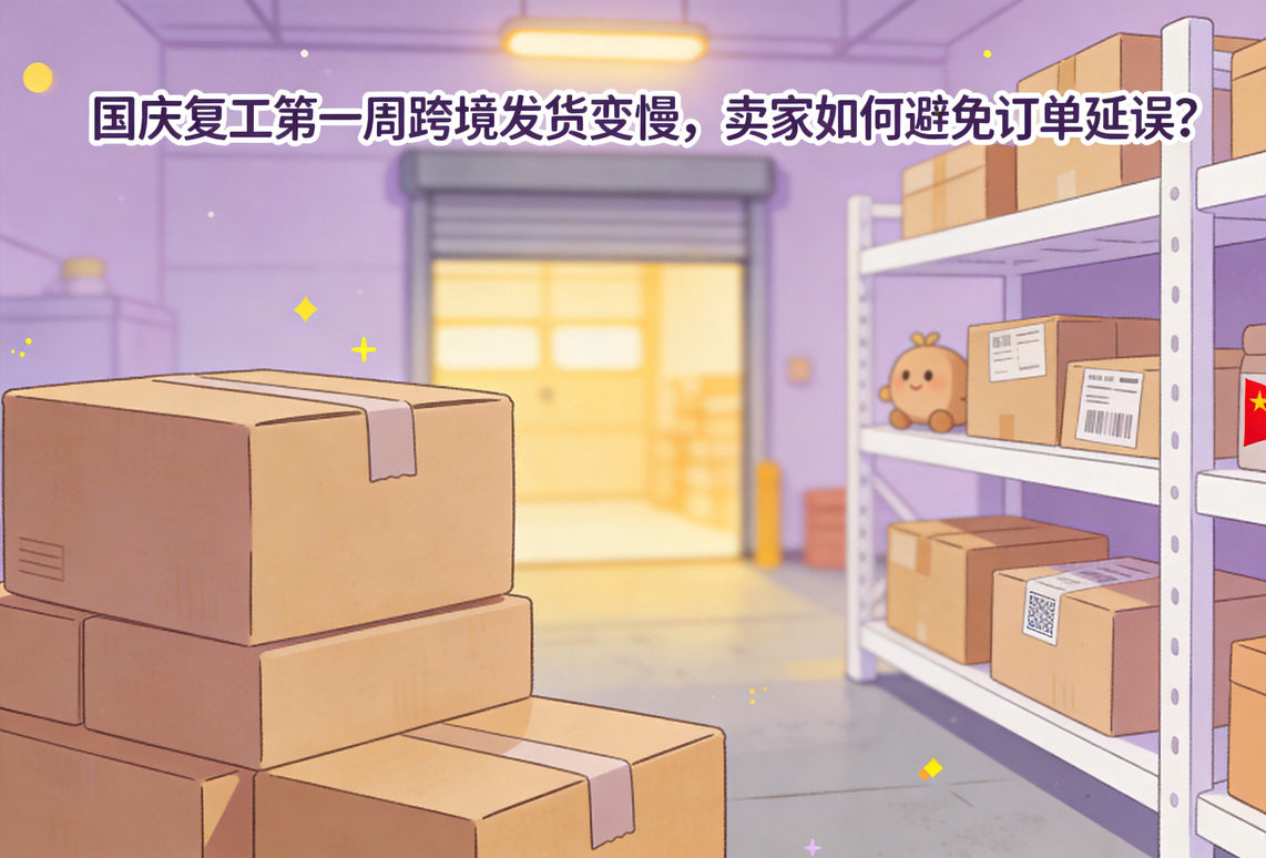 国庆复工第一周跨境发货变慢，卖家如何避免订单延误？