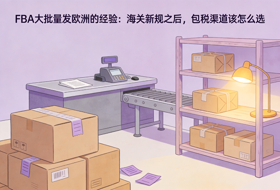 FBA大批量发欧洲的经验：海关新规之后，包税渠道该怎么选