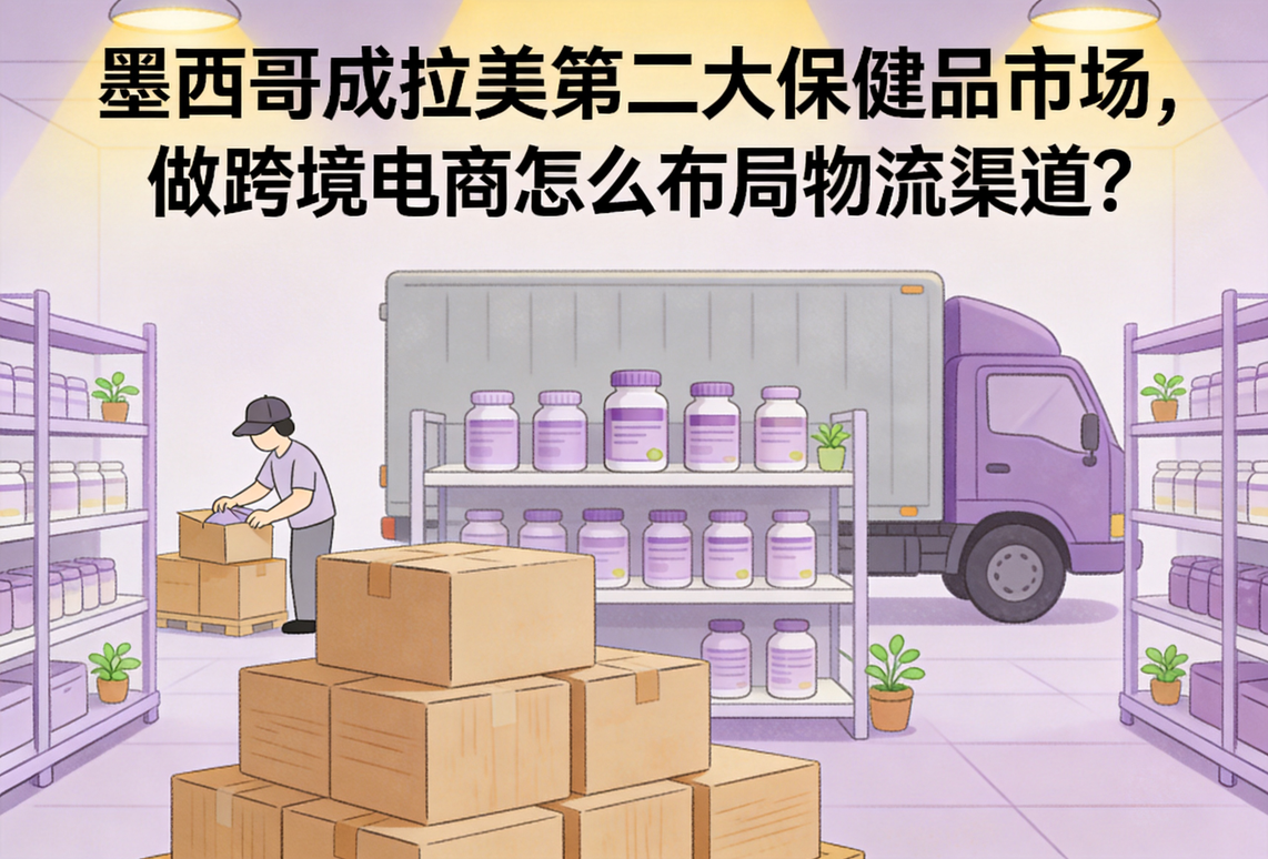 墨西哥成拉美第二大保健品市场，做跨境电商怎么布局物流渠道？