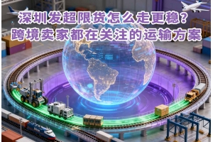 深圳发超限货怎么走更稳?跨境卖家都在关注的运输方案