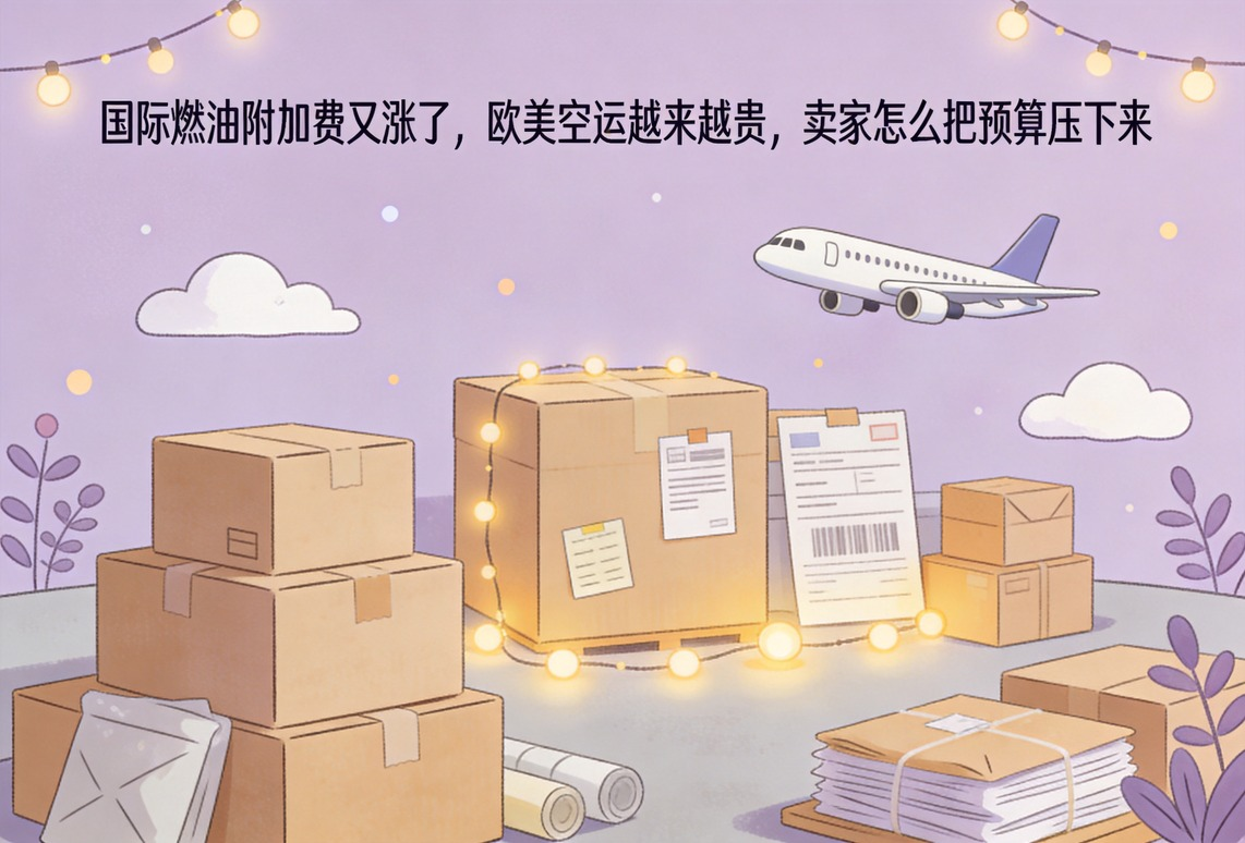 国际燃油附加费又涨了，欧美空运越来越贵，卖家怎么把预算压下来