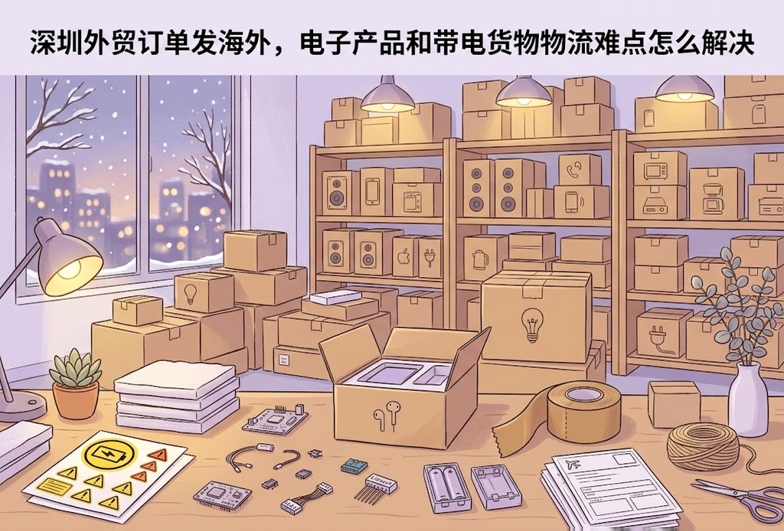深圳外贸订单发海
