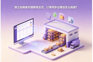 独立站商家对接跨境云仓，订单同步出错该怎么规避？
