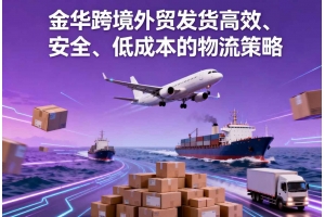 金华跨境外贸发货高效、安全、低成本的物流策略