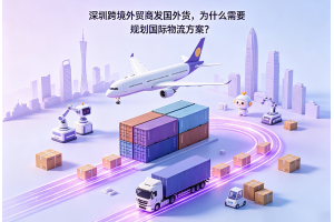 深圳跨境外贸商发国外货,为什么需要规划国际物流方案?
