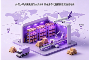 外贸小单多国发货怎么安排？云仓库存代管搭配适配空运专线